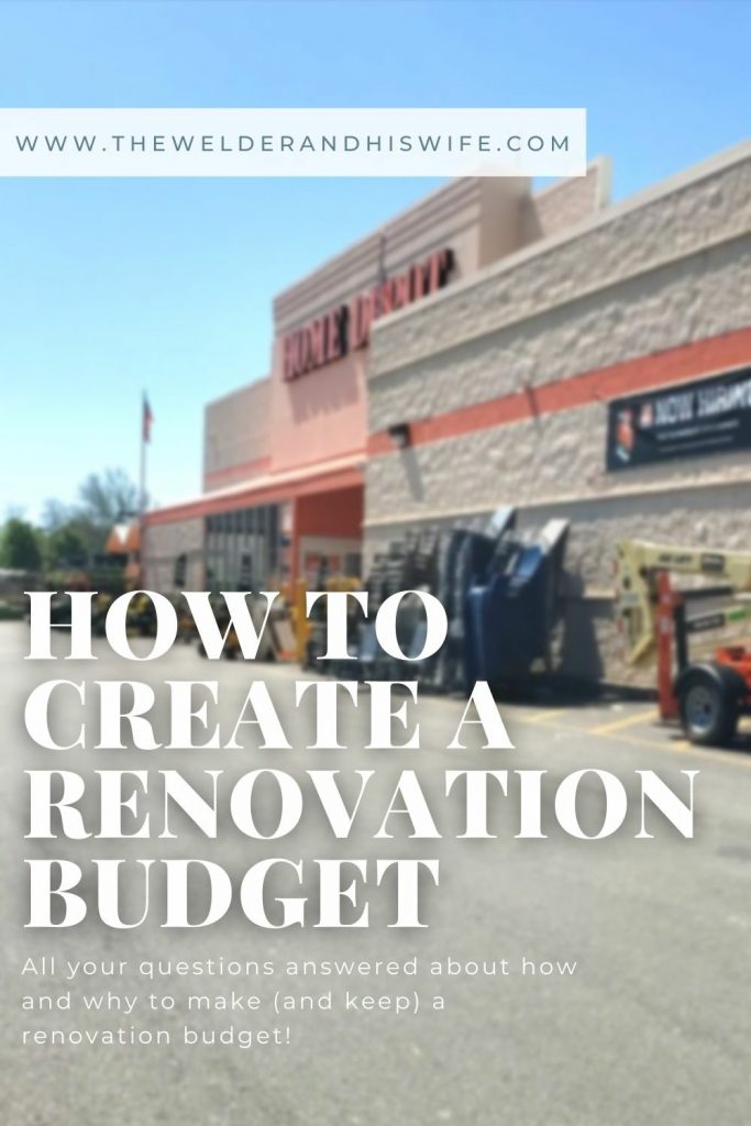 Tips for creating a renovation budget 