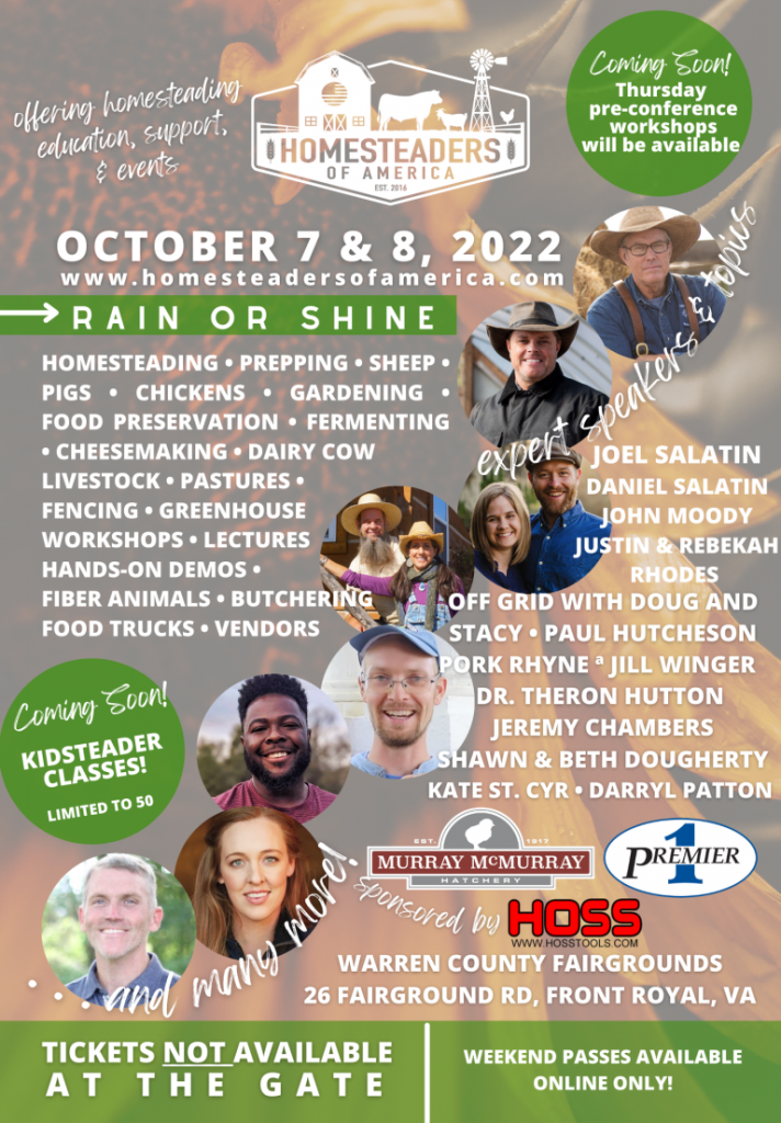 homesteaders of america conference